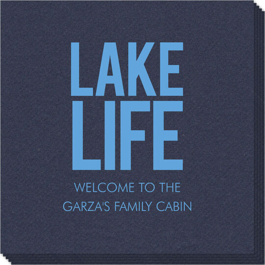 Lake Life Linen Like Napkins
